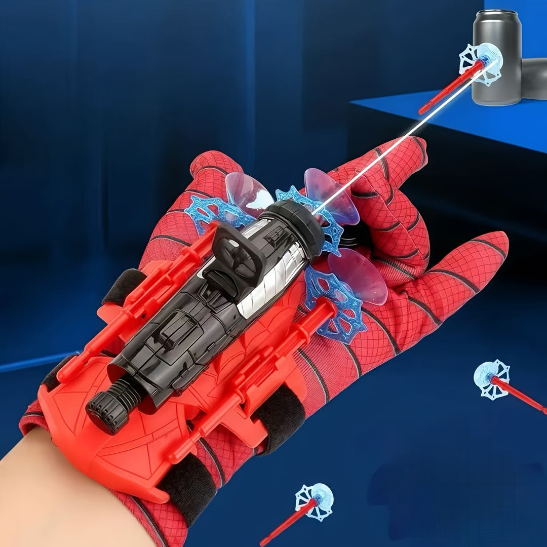 Wrist Launcher Shooting Toy Set Spider Spit Funny Party Supplies