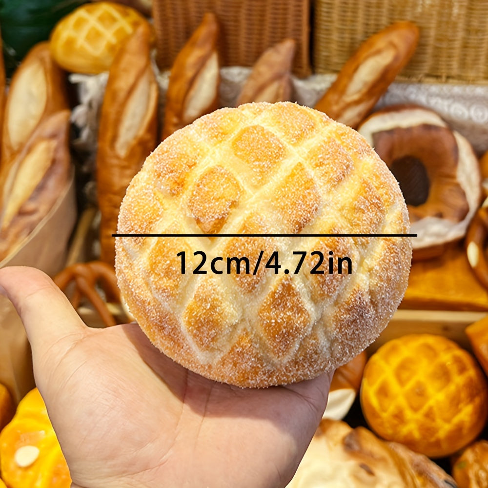 Simulation Bread PU Alkaline Water Bread Photography Props Display