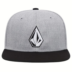 Men's Embroidered Hip Hop Flat Brim Hat