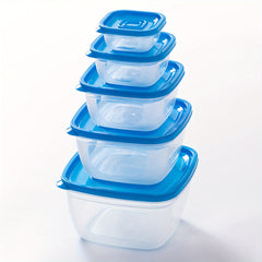 Clear Food Storage Containers With Lids Stackable BPA Free