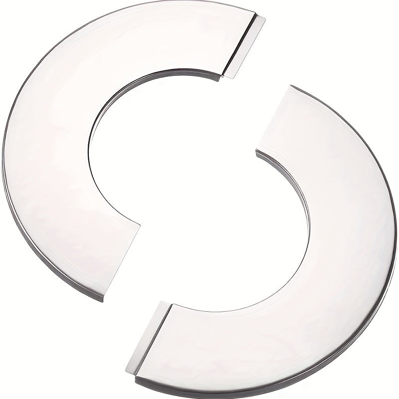 4pcs Round Escutcheon Plate 304 Stainless Steel 22mm Wall Pipe Covers
