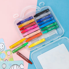 Water Soluble Painting Stick 36 Colors in Clear Case
