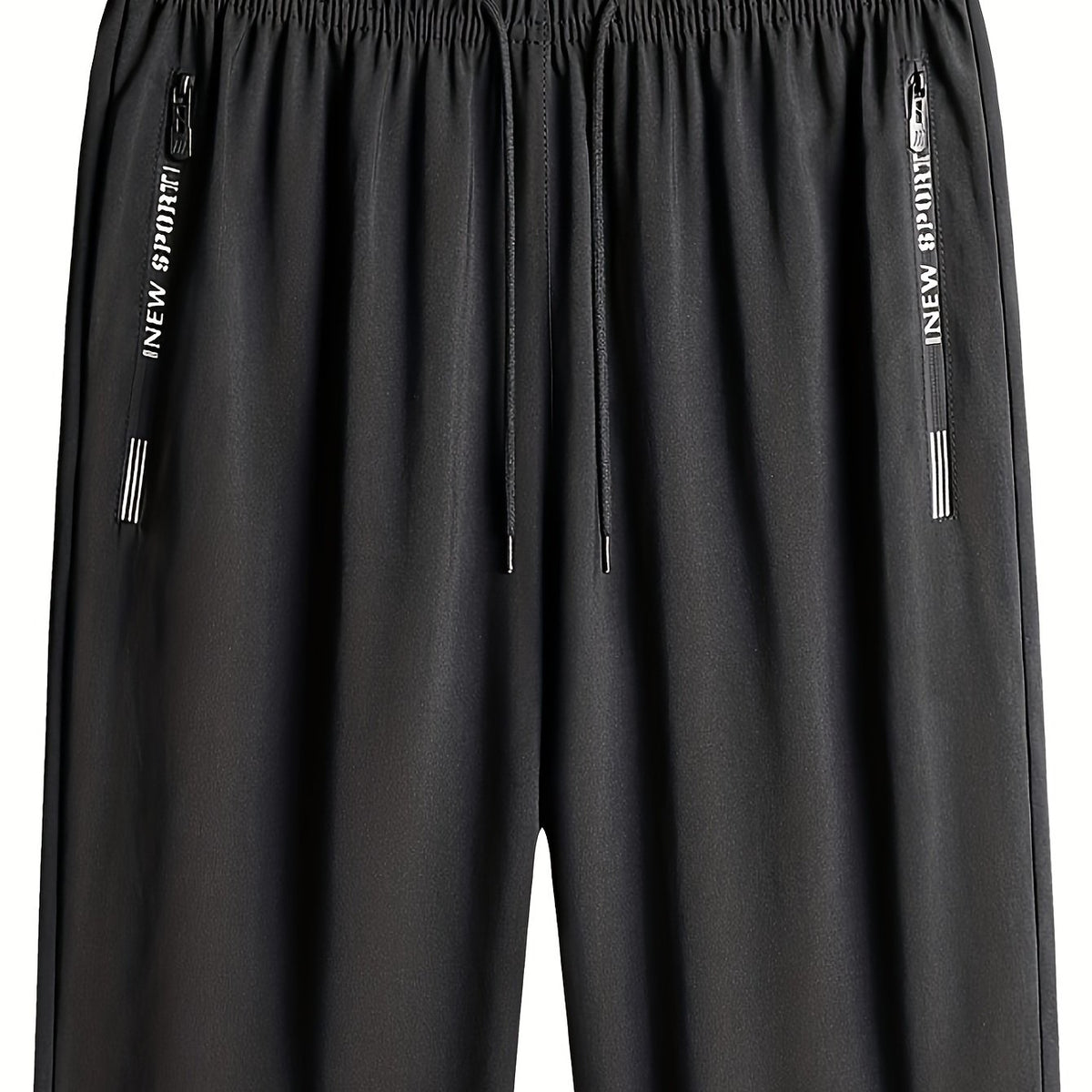 Men's Quick Loose Shorts With Zipper Pocket Active Slightly Stretch Breathable