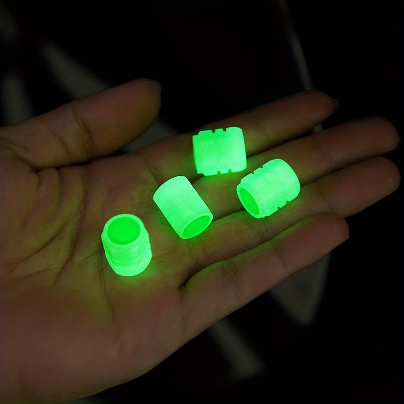 Luminous Valve Caps for Cars Motorcycles Bicycles