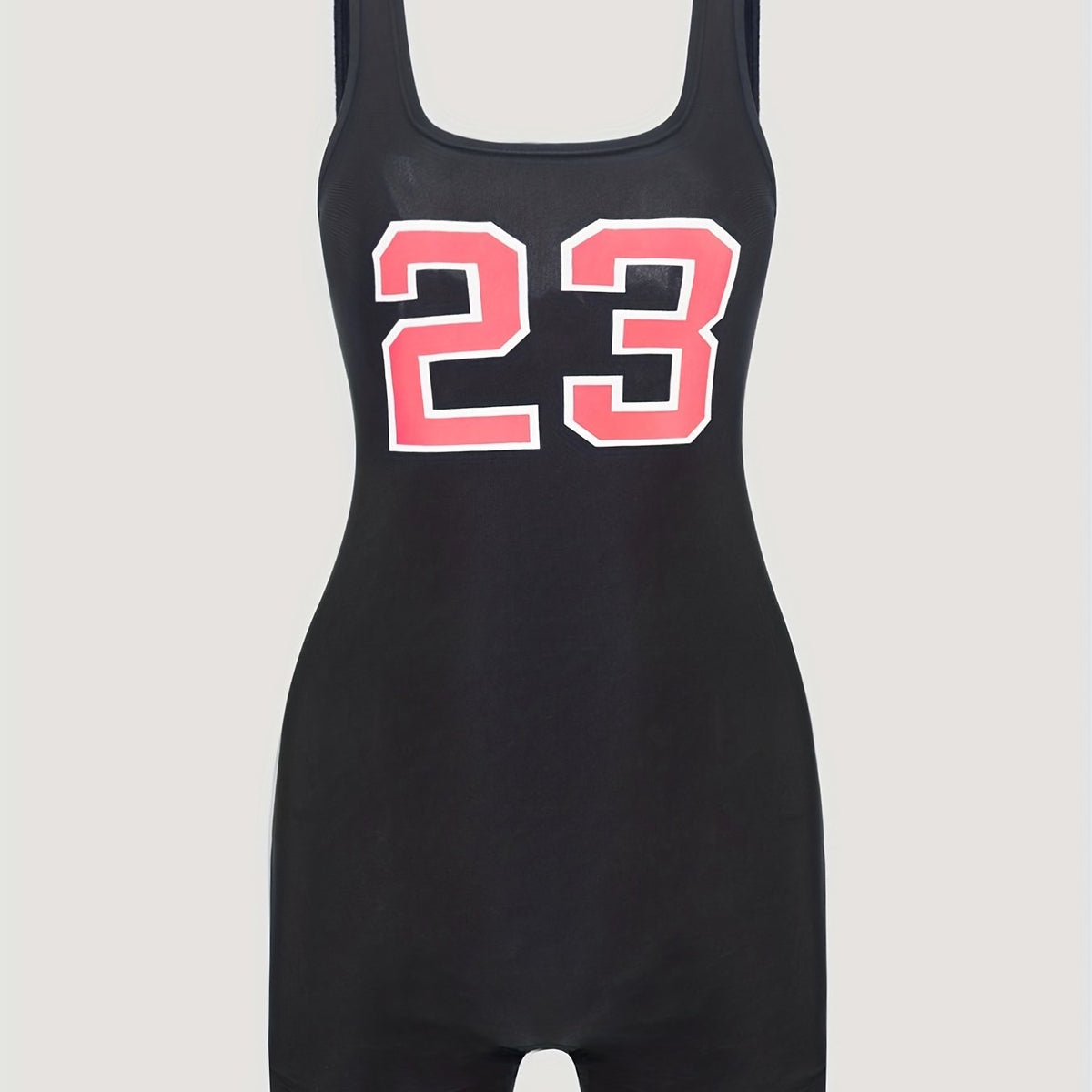 Sleeveless Tank Romper Sports Jumpsuit for Women