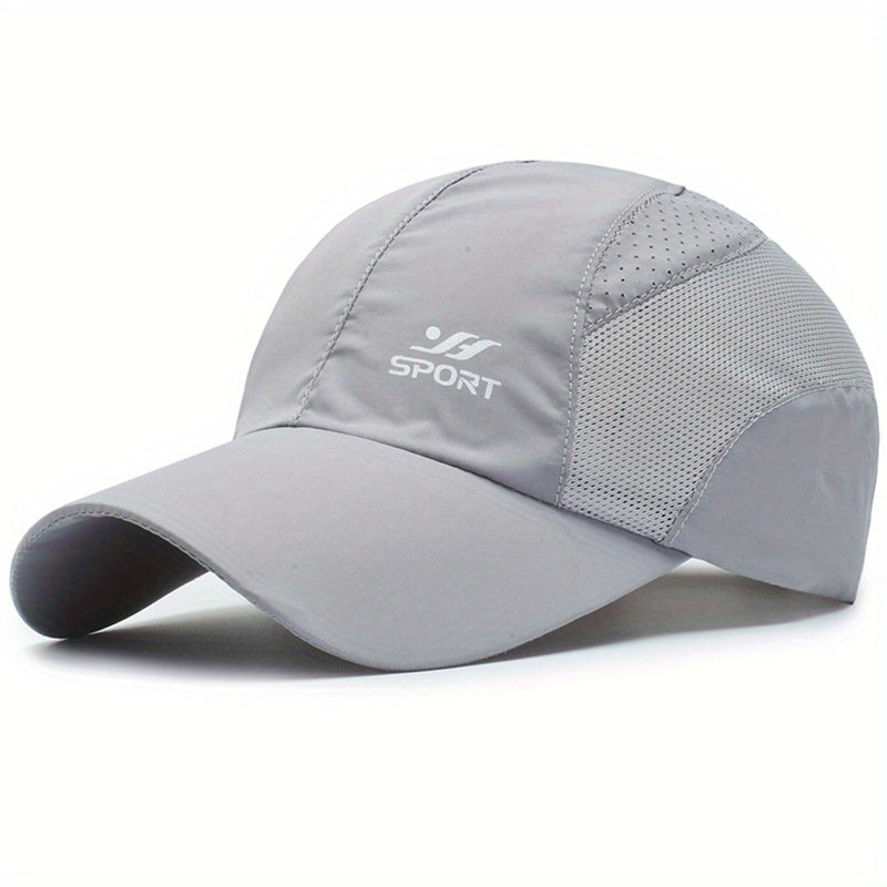 Men's Outdoor Sports Hat Quick Drying Breathable Baseball Cap