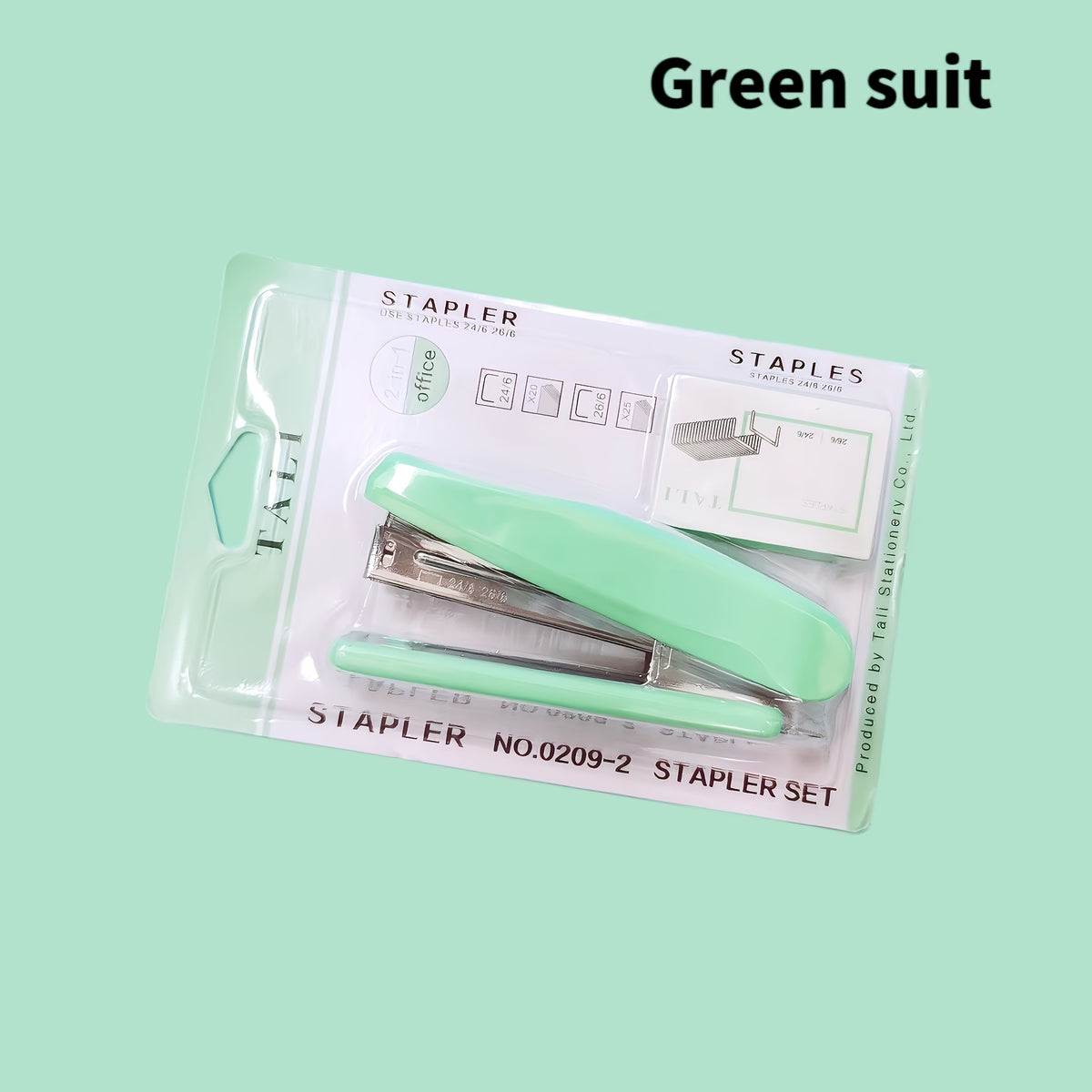 1pc Colorful Universal Stapler 3 Colors