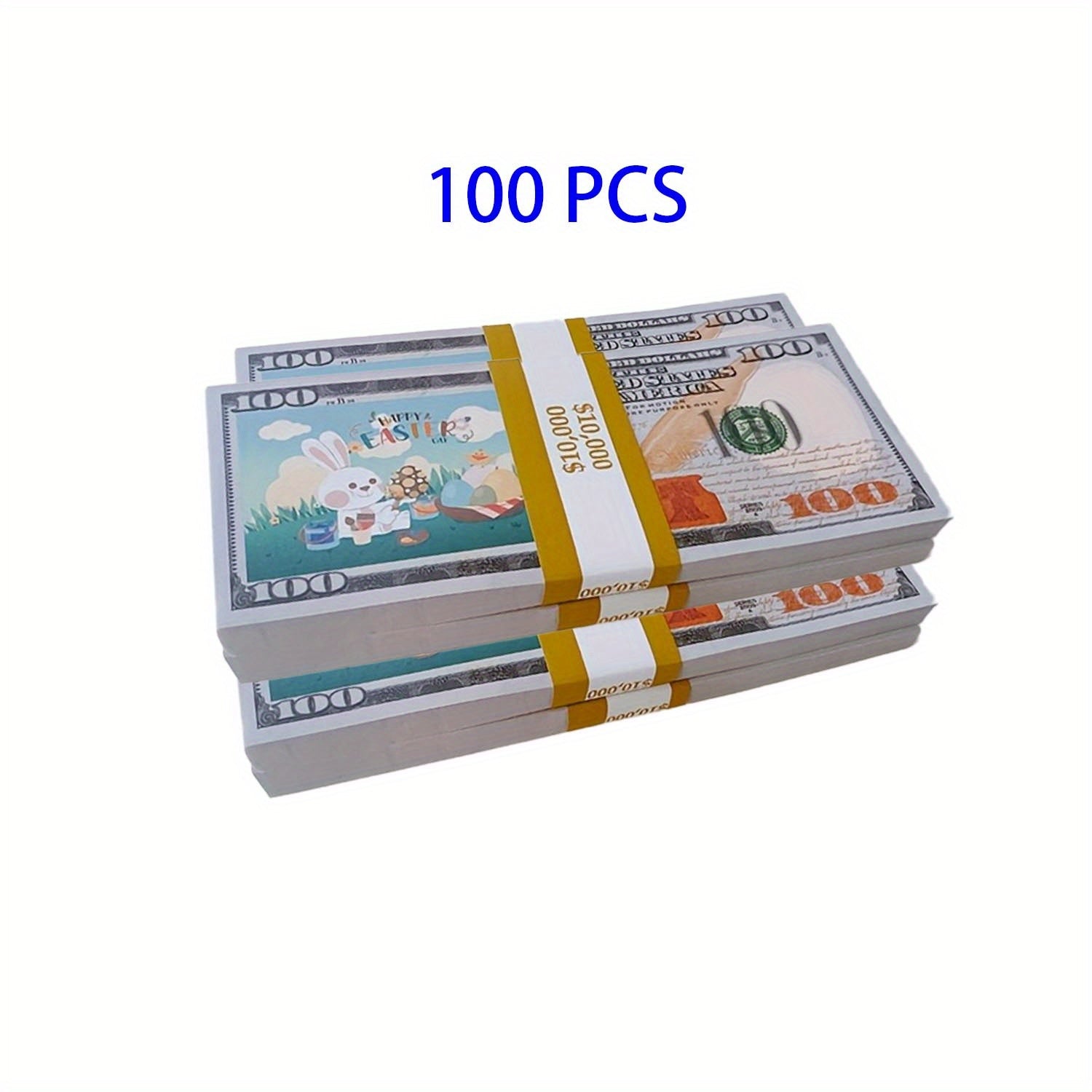 Easter Props Banknotes Bunny & Egg Role Play Decoration Party Supplies