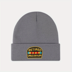 Embroidery Knitted Hat Warm Beanie