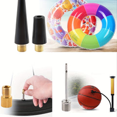 8pcs Ball Pump Needles Set Tire Pump Adapter For Inflatables Air Nozzle