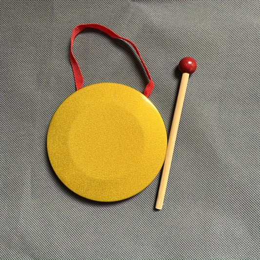 Copper Gong Percussion Toy - Party Cheer Wooden Toys