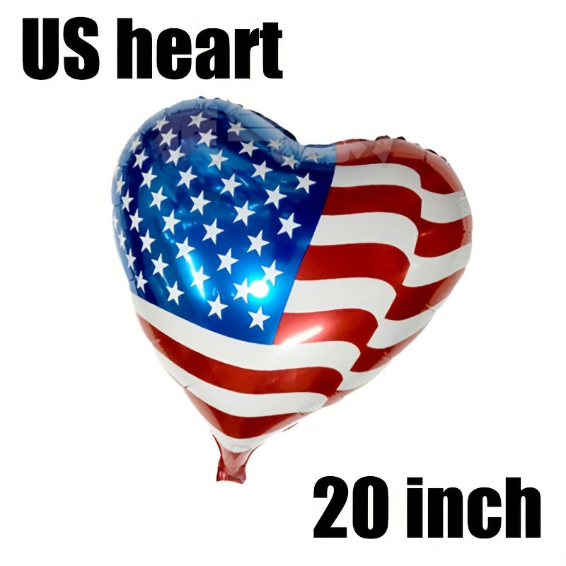 Independence Celebration US Flag Balloon Set