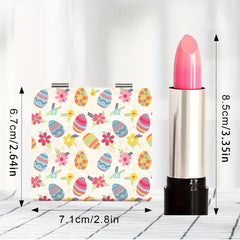 Portable Makeup Mirror Foldable HD Floral Series Small
