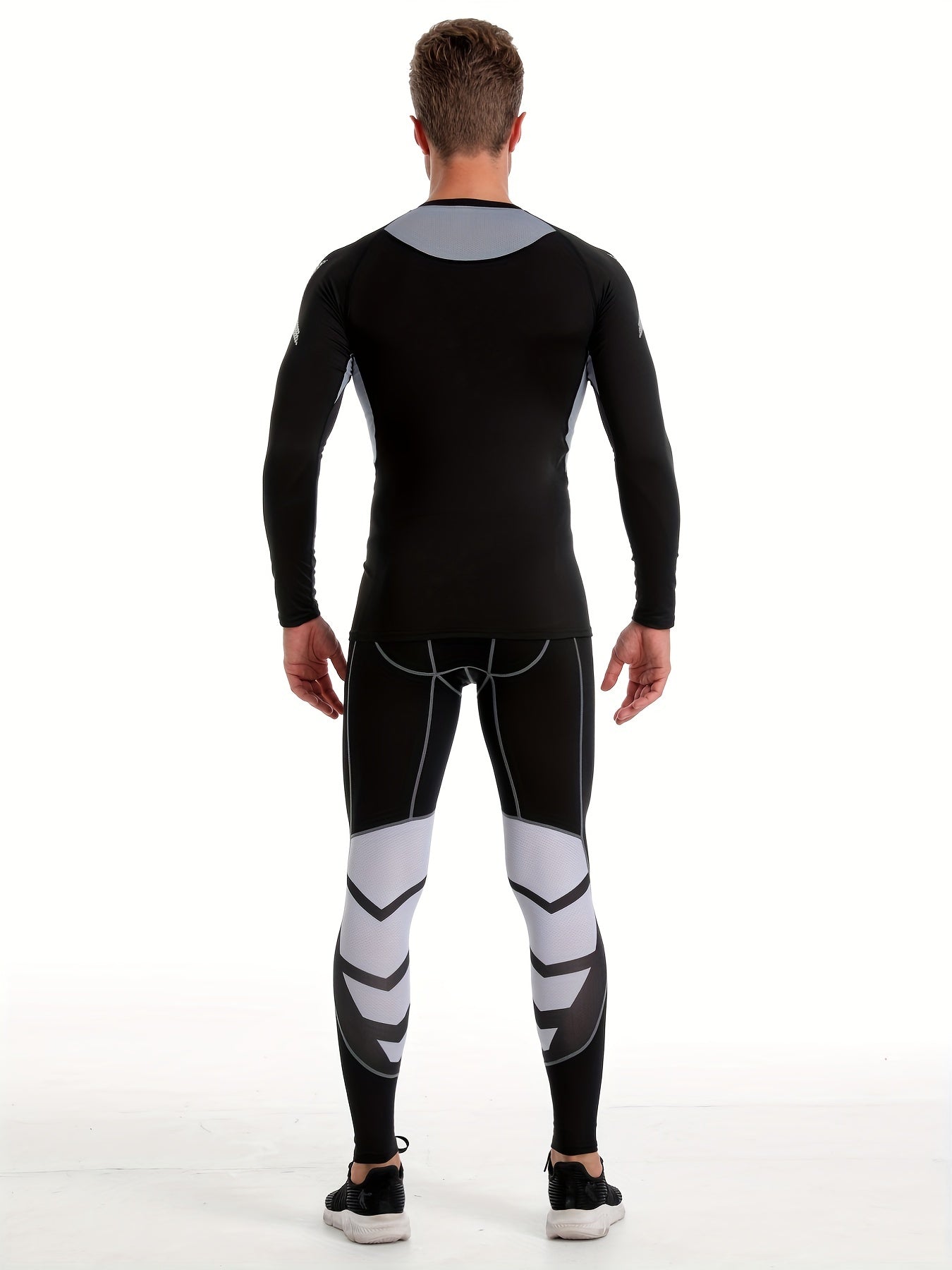 Men's Compression Activewear Set for Training Running Gym