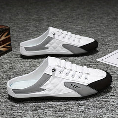 Men's Breathable Slip On Mules Lightweight Comfy Shoes