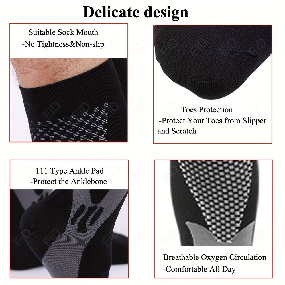 High Elastic Basketball Football Compression Socks