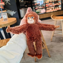 Monkey Plush Doll Stuffed Animal Backpack