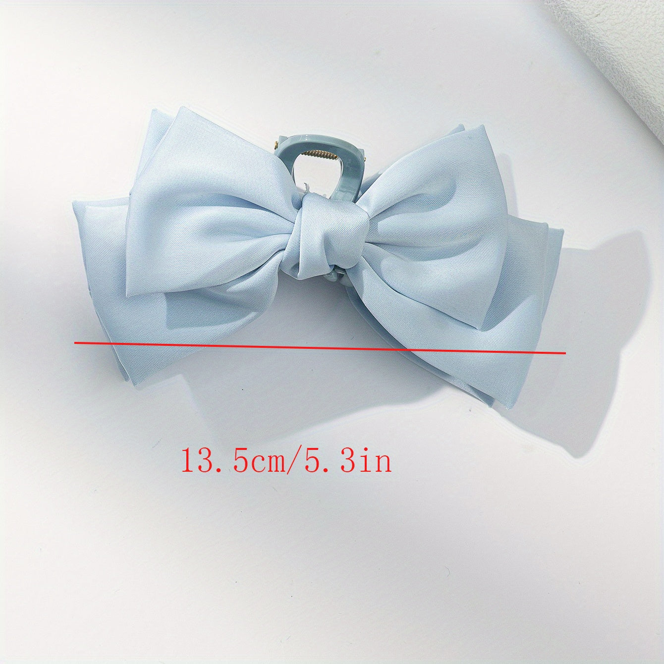 Large Bowknot Hair Claw Clip Strong Hold Grip Hair Jaw Clip