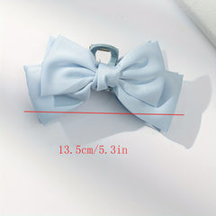 Large Bowknot Hair Claw Clip Strong Hold Grip Hair Jaw Clip