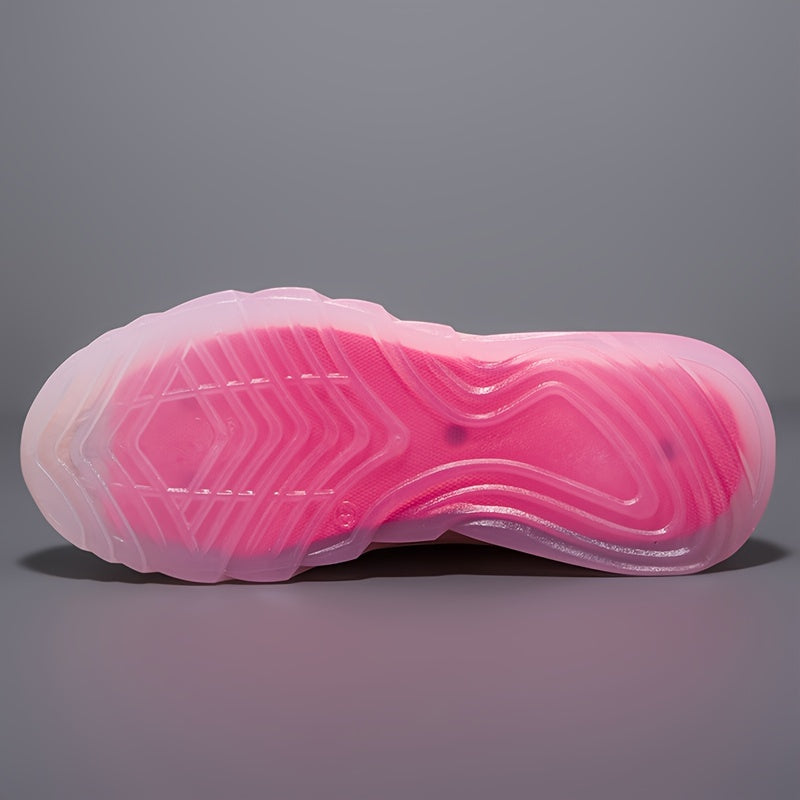 Breathable Flying Woven Shoes Lace Up Sneakers Running Shoes