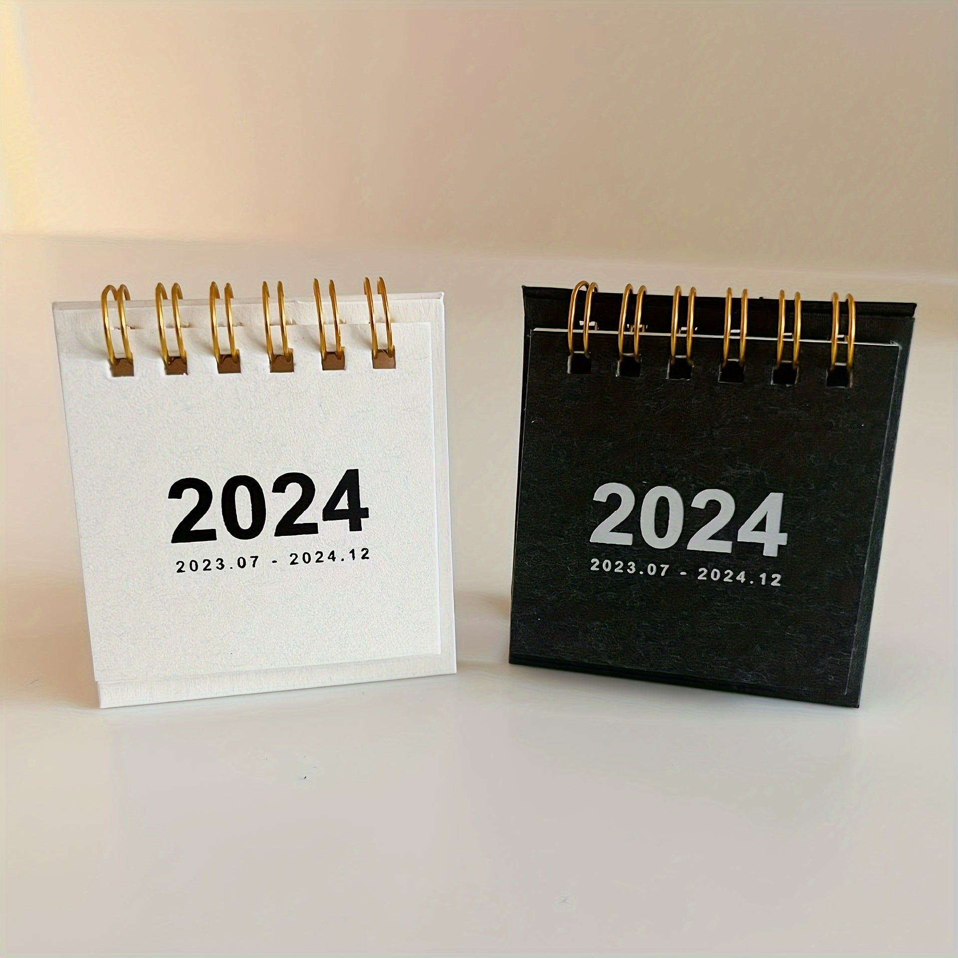 Small Desk Calendar July to December for Office Home School