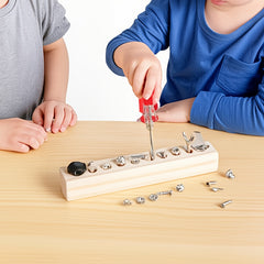 Kids' Screwdriver Busy Board Hand Skills DIY Tool Set