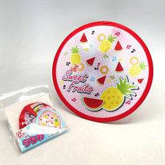 Cartoon Print Fan Portable Carry on Small Fan Gift For Girls