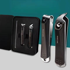 3pcs Portable Nail Clippers Fingernail & Toenail Cutter Manicure Tool