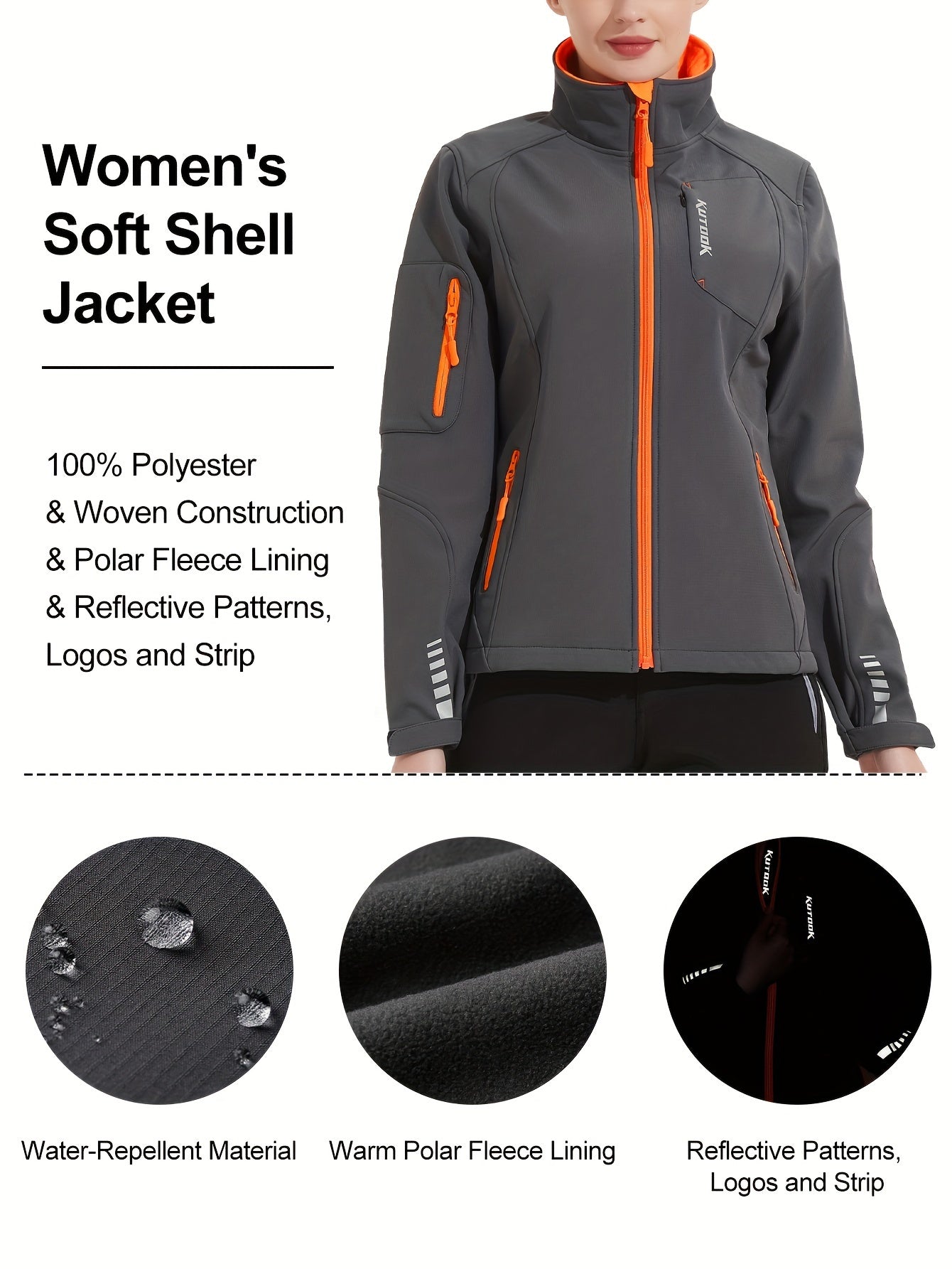 Windproof Reflective Cycling Jacket