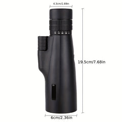 30x50 Monocular Telescope BAK4 Prism with Phone Holder and Tripod