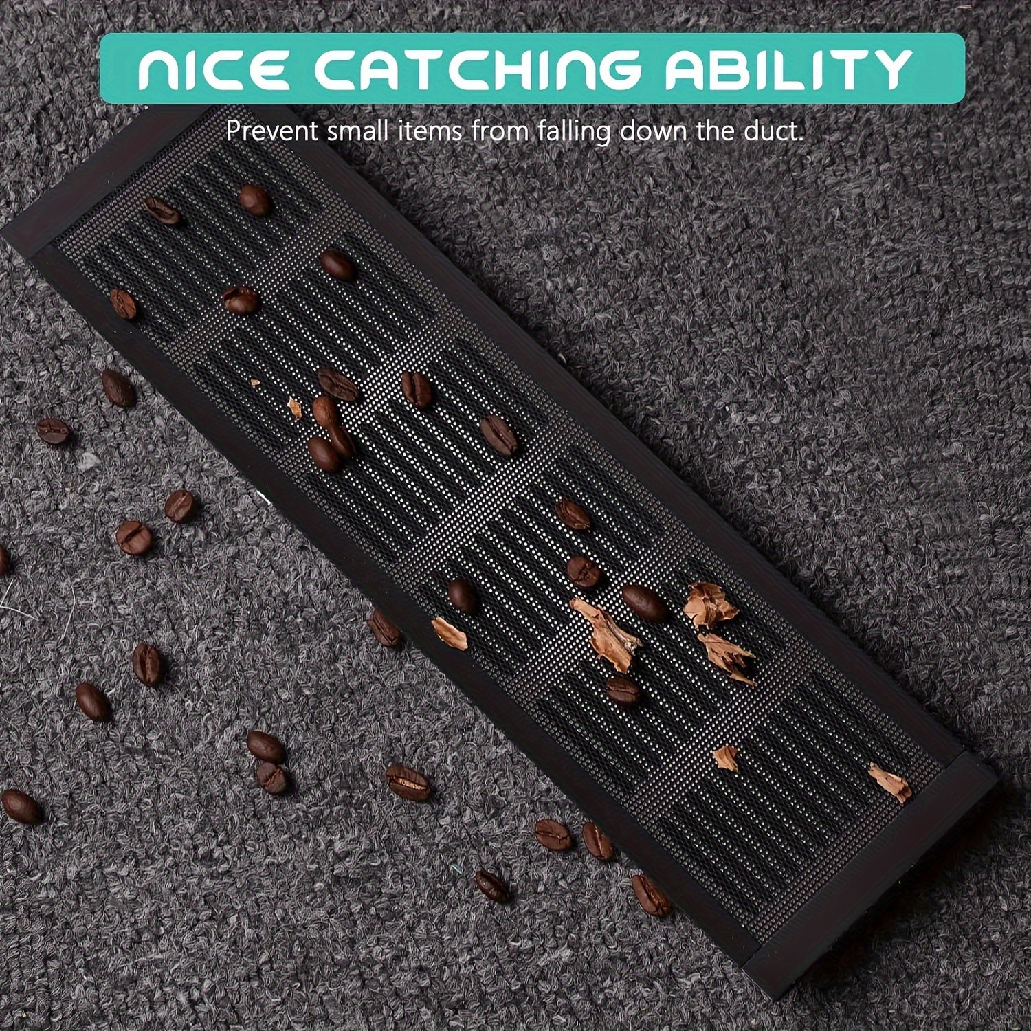 6pcs Magnetic PVC Vent Mesh Floor Cover