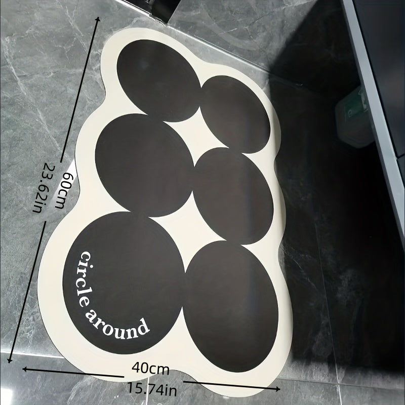 Soft Non-slip Diatom Mud Floor Mat Quick-drying Bath Rug