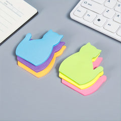 6pcs Cartoon Cat Sticky Note Paper Cute Sticky Note Stickers