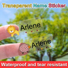 Custom Name Sticker Waterproof Personalized Stationery Tag Label
