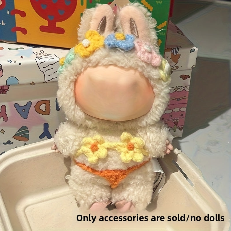Labubu & Bikini Doll Clothes Set for 15" Dolls