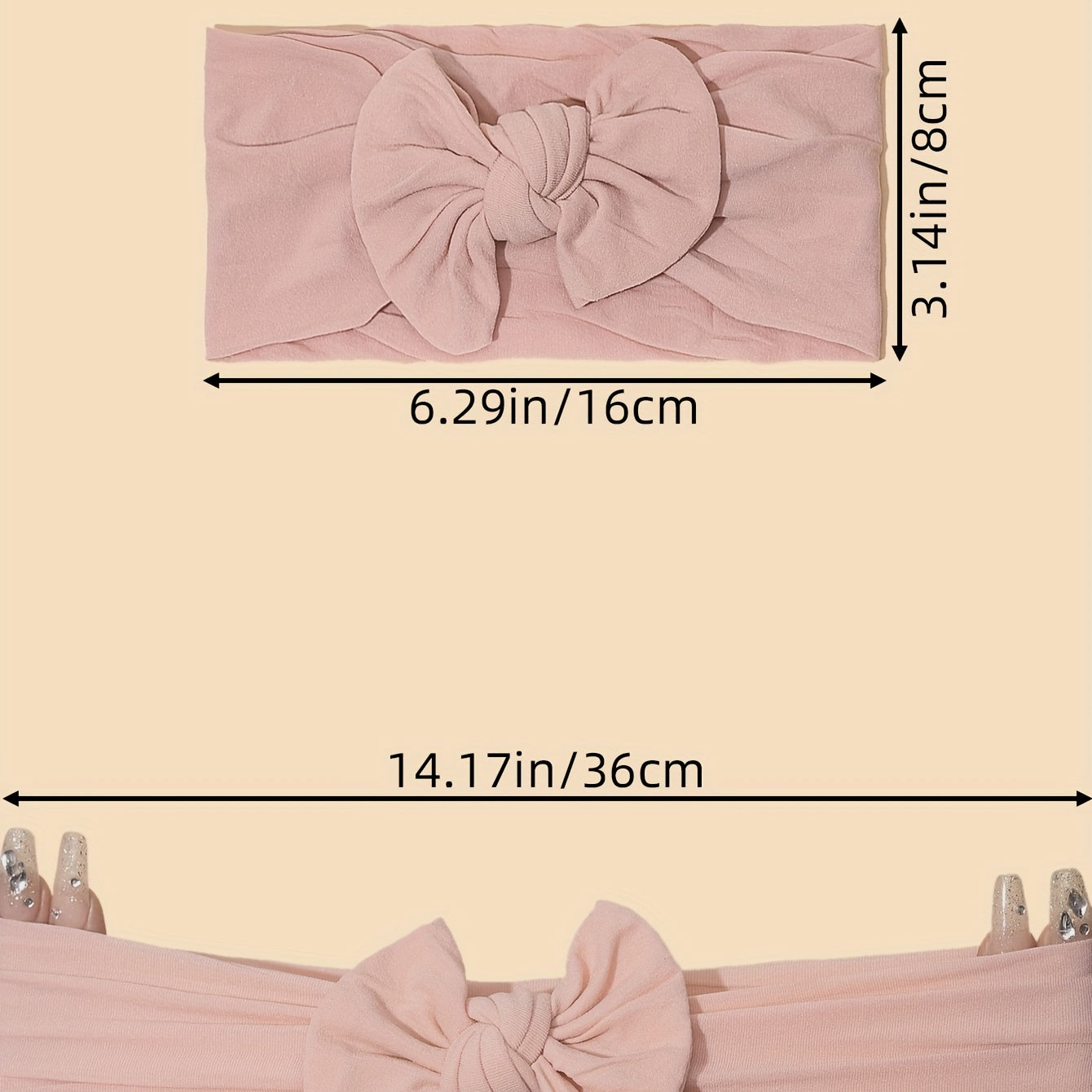 Baby Girls Bow Headband Hair Accessories For Party