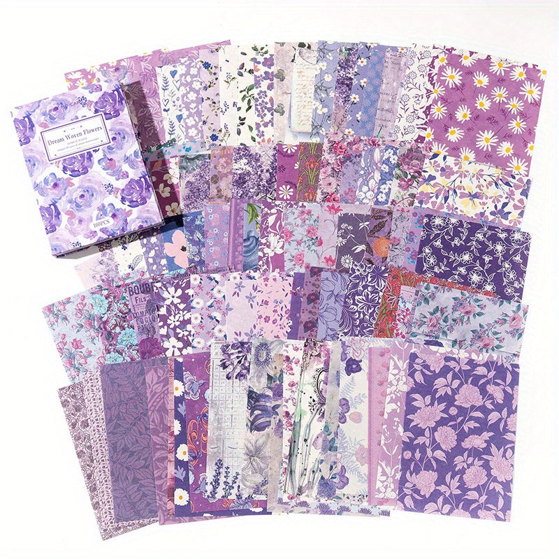 100sheets Lightweight Paper for Scrapbooks DIY Card Printing