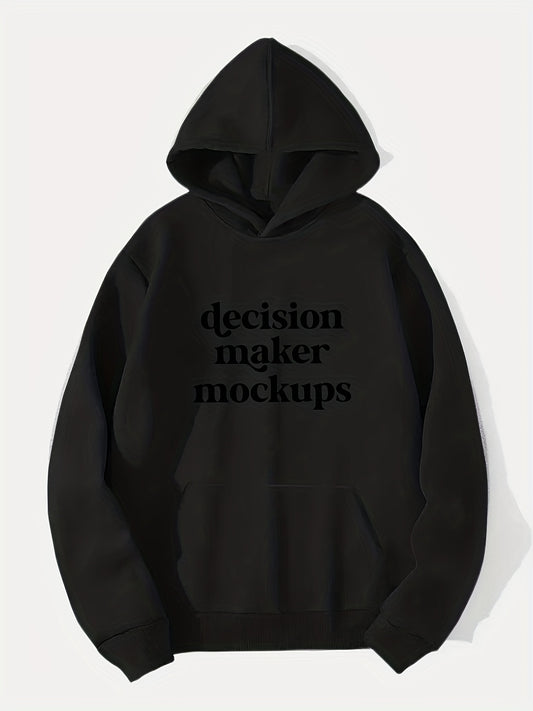 Men's Graphic Print Hoodie Streetwear for Winter Fall