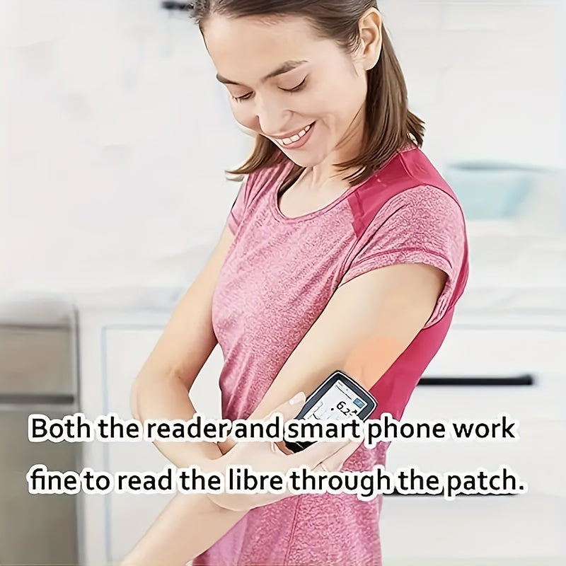 Invisible Blood Glucose Sensor Patches for Diabetes Management