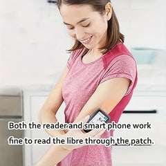 Invisible Blood Glucose Sensor Patches for Diabetes Management