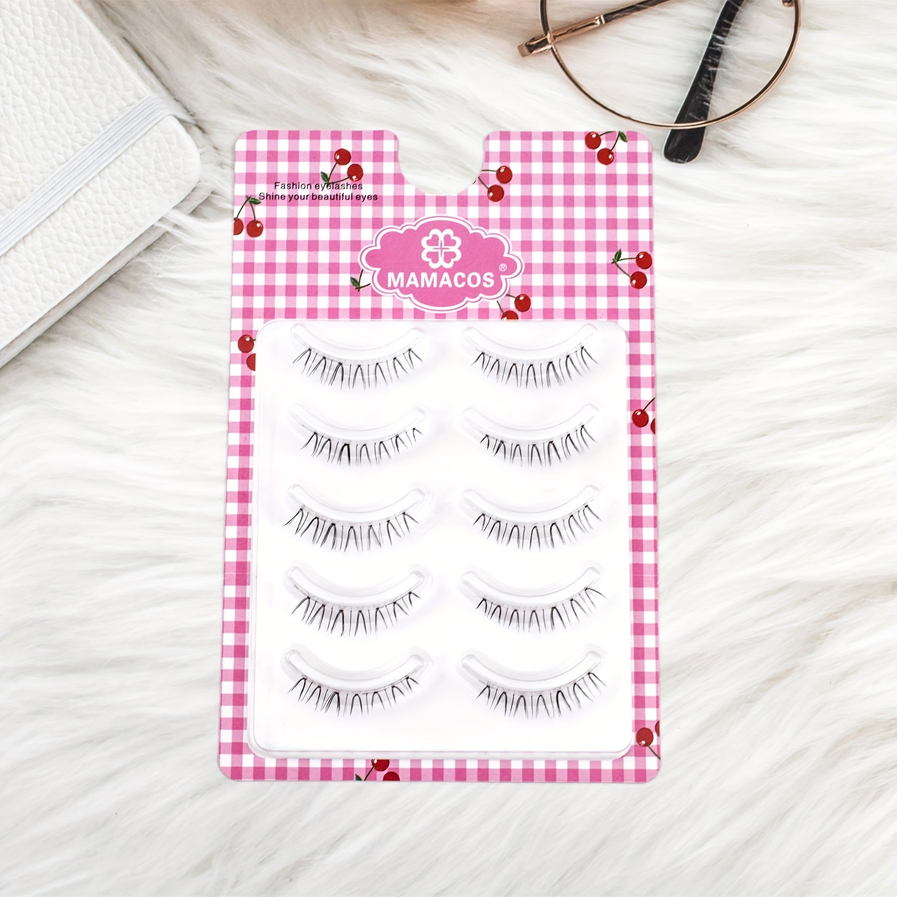5 Pairs Lower False Eyelashes Natural Reusable Soft Lashes Extension