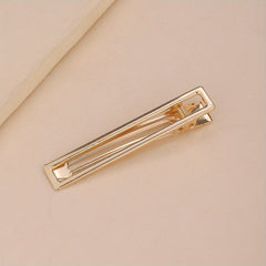 Metal Geometric Hair Clip Bangs Clip Duck Billed Hair Accessory
