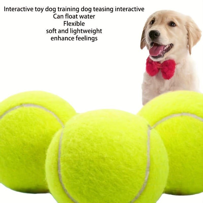 3pcs Low-Pressure Tennis Balls for Training Practice