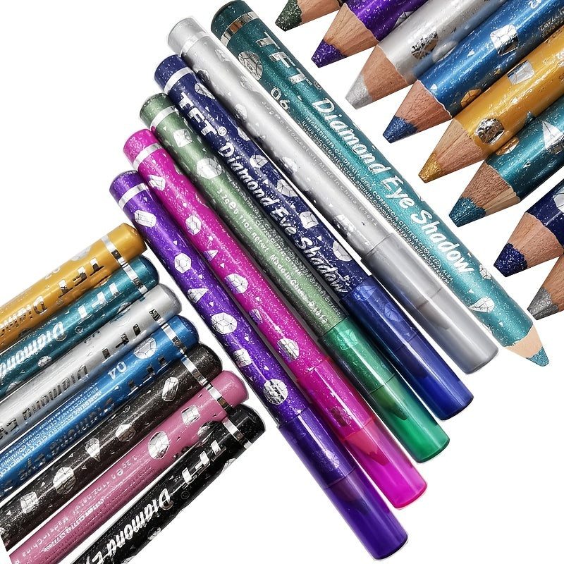 Colorful Eyeshadow Pencil High Pigmented Eyeliner Stick