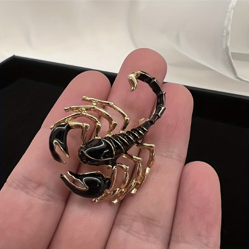 Men's Scorpion Pins, Animal Themed Fashion Accessories
