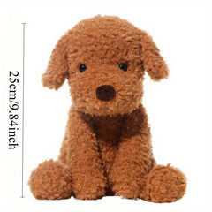 Adorable Golden Retriever Plush Toy Soft Brown Puppy