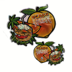 50pcs Halloween Mylar Bags 3.5g Smell Proof Ziplock Resealable Snack Bags