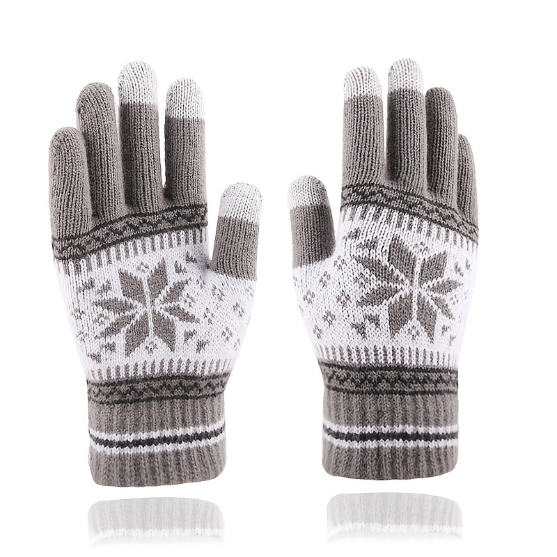 Winter Touch Screen Gloves Women Teens Kids Snow
