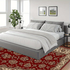 Soft Fluffy Plush Area Rugs Floral Shaggy Rugs for Bedroom Living Room