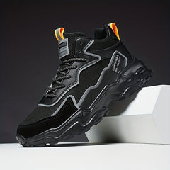 Men's High Top Mesh Chunky Sneaker Casual Shoes Spring Summer
